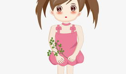 画漫画小女孩,漫画中的小女孩世界